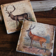 Load image into Gallery viewer, Vintage Deer Stone Coasters - Single