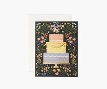 Load image into Gallery viewer, Rifle Paper Woodland Wedding Cake Card