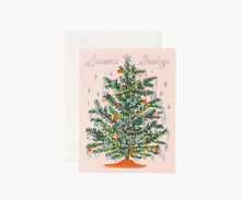 Load image into Gallery viewer, Rifle Paper Tinsel Tree Card