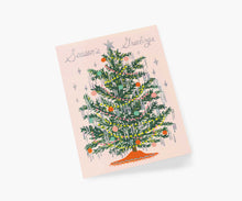 Load image into Gallery viewer, Rifle Paper Tinsel Tree Card