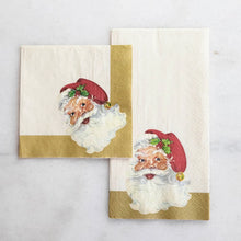 Load image into Gallery viewer, Hester & Cook Santa Paper Napkins in two sizes