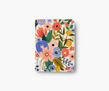 Load image into Gallery viewer, notebook with floral cover white background