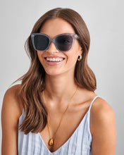 Load image into Gallery viewer, person wearing Katie Loxton Mykonos Oversized Cat-Eye Sunglasses