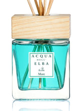 Load image into Gallery viewer, close up of Acqua dell'Elba Mare Fragrance Diffuser glass bottle