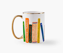 Load image into Gallery viewer, Rifle Paper Book Club Porcelain Mug