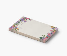 Load image into Gallery viewer, Rifle Paper Garden Party Violet Blank Notepad