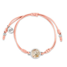 Load image into Gallery viewer, Dune Jewelry Touch The World Peach Infinity Bracelet - Autism Awareness - FINAL SALE
