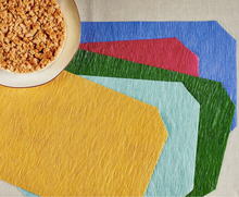 Load image into Gallery viewer, Peasant Mat Placemat 12 pack - Hunter Green - FINAL SALE