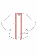 Load image into Gallery viewer, Powder Oversized Blooms Kimono Jacket - Mustard