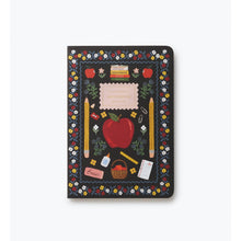 Load image into Gallery viewer, Assorted Set of 3 Schoolhouse Notebooks