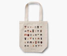 Load image into Gallery viewer, Rifle Paper Dog Days Canvas Tote Bag