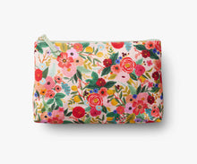 Load image into Gallery viewer, Rifle Paper Garden Party Zippered Pouch Set large
