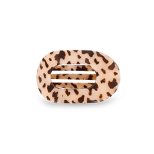 Load image into Gallery viewer, TELETIES Blonde Tortoise Small Flat Round Clip