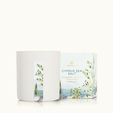 Load image into Gallery viewer, Thymes Cyprus Sea Salt Poured Candle 8oz