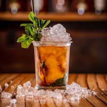 Load image into Gallery viewer, Bourbon Barrel Foods Woodford Reserve Mint Julep Simple Syrup