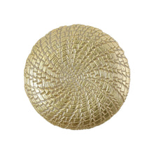 Load image into Gallery viewer, Vietri Rufolo Glass Gold Crocodile Salad Plate