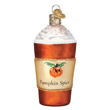 Load image into Gallery viewer, Old World Christmas Pumpkin Spice Latte Ornament