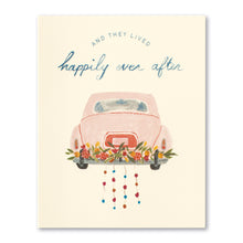Load image into Gallery viewer, And They Lived Happily Ever After Wedding Card