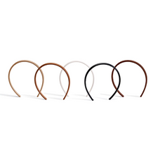 Load image into Gallery viewer, Fine Line Vegan Leather Headband