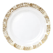 Load image into Gallery viewer, Vietri Rufolo Glass Gold Service Plate/Charger
