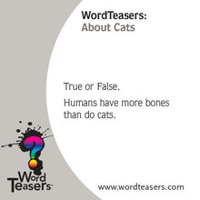 Load image into Gallery viewer, Word Teasers - About Cats