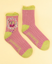 Load image into Gallery viewer, Powder A-Z Ankle Socks