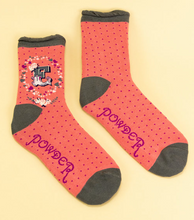 Load image into Gallery viewer, Powder A-Z Ankle Socks