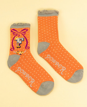 Load image into Gallery viewer, Powder A-Z Ankle Socks