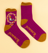 Load image into Gallery viewer, Powder A-Z Ankle Socks