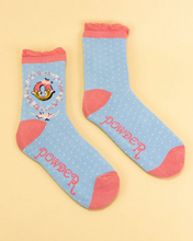 Load image into Gallery viewer, Powder A-Z Ankle Socks