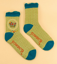 Load image into Gallery viewer, Powder A-Z Ankle Socks