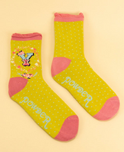 Load image into Gallery viewer, Powder A-Z Ankle Socks