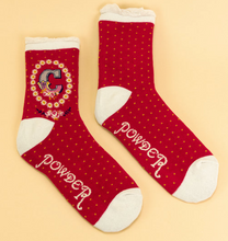 Load image into Gallery viewer, Powder A-Z Ankle Socks