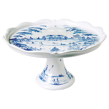 Load image into Gallery viewer, Juliska Country Estate Cake Stand - Delft Blue