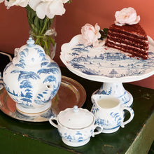 Load image into Gallery viewer, Juliska Country Estate Cake Stand - Delft Blue