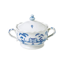 Load image into Gallery viewer, Juliska Country Estate Lidded Sugar/Jam Bowl Main House - Delft Blue - 8 Oz.