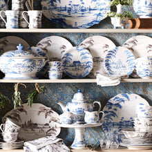 Load image into Gallery viewer, Juliska Country Estate Lidded Sugar/Jam Bowl Main House - Delft Blue - 8 Oz.