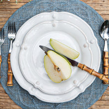 Load image into Gallery viewer, Juliska Berry and Thread Flared Dinner Plate - Whitewash