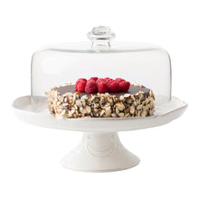 Load image into Gallery viewer, Juliska Berry and Thread 14'' Cake Stand - Whitewash