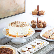 Load image into Gallery viewer, Juliska Berry and Thread 14'' Cake Stand - Whitewash