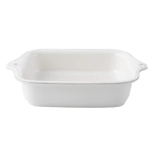 Load image into Gallery viewer, Juliska Berry and Thread Square Baker - Whitewash - FINAL SALE