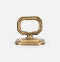 Load image into Gallery viewer, Hester & Cook Napkin Ring with Place Card Holder - Single