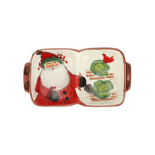 Load image into Gallery viewer, Vietri Old St. Nick Two-Part Server