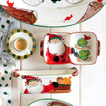 Load image into Gallery viewer, Vietri Old St. Nick Two-Part Server