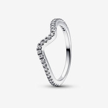 Load image into Gallery viewer, PANDORA Sparkling Wave Ring