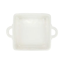 Load image into Gallery viewer, Vietri Pietra Serena Square Baker with Handles