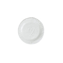 Load image into Gallery viewer, Vietri Pietra Serena Heart Plate