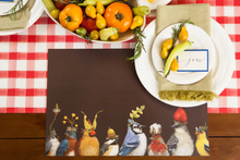 Load image into Gallery viewer, Hester & Cook Red Painted Check Runner