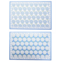 Load image into Gallery viewer, Hydrangea Paper Placemats - FINAL SALE