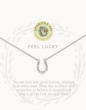 Load image into Gallery viewer, Spartina 449 Sea La Vie Necklace Feel Lucky/Horseshoe